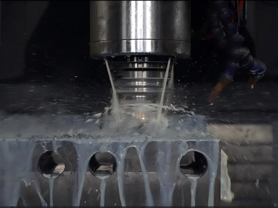 CNC milling of hydraulic cylinder components at ORISE MACHINERY