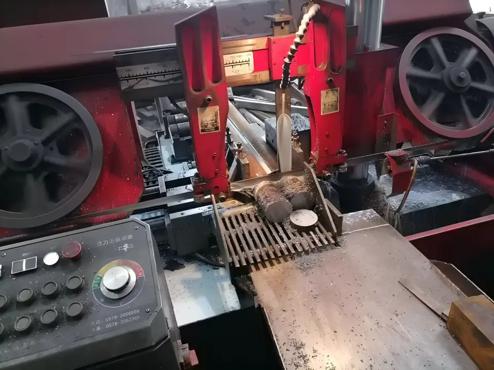Cutting raw materials for ORISE MACHINERY cylinder parts