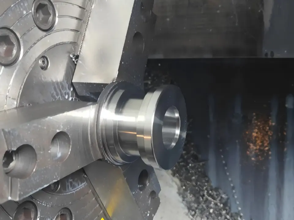 CNC machining of hydraulic cylinder piston at ORISE MACHINERY