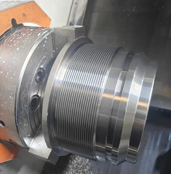 Hydraulic cylinder glands machined by ORISE MACHINERY