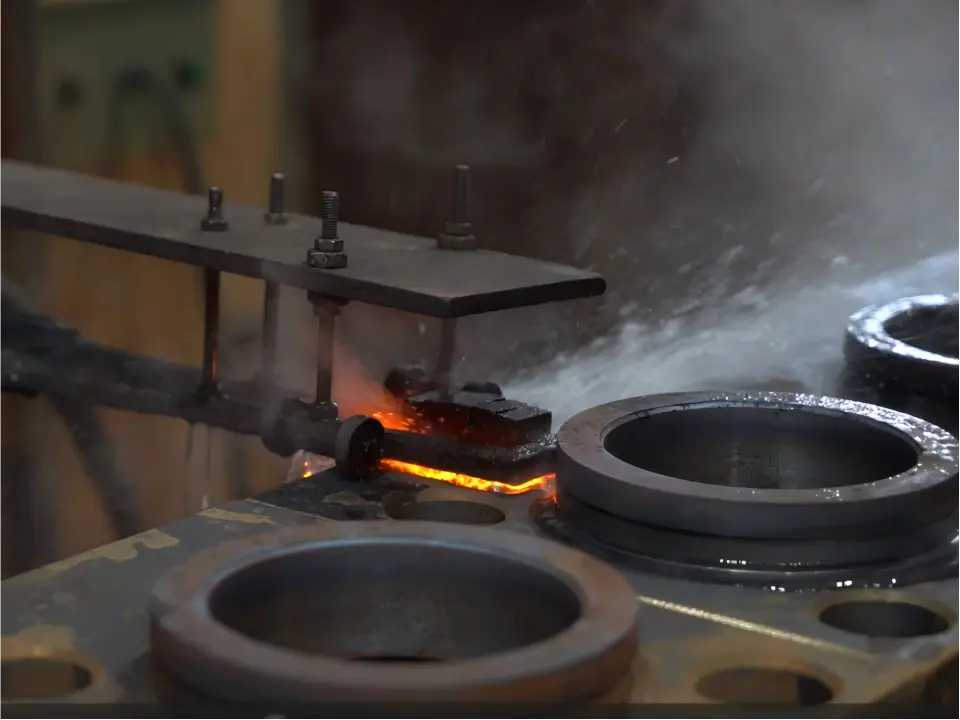 Heat treatment process for ORISE MACHINERY hydraulic cylinder and breaker parts