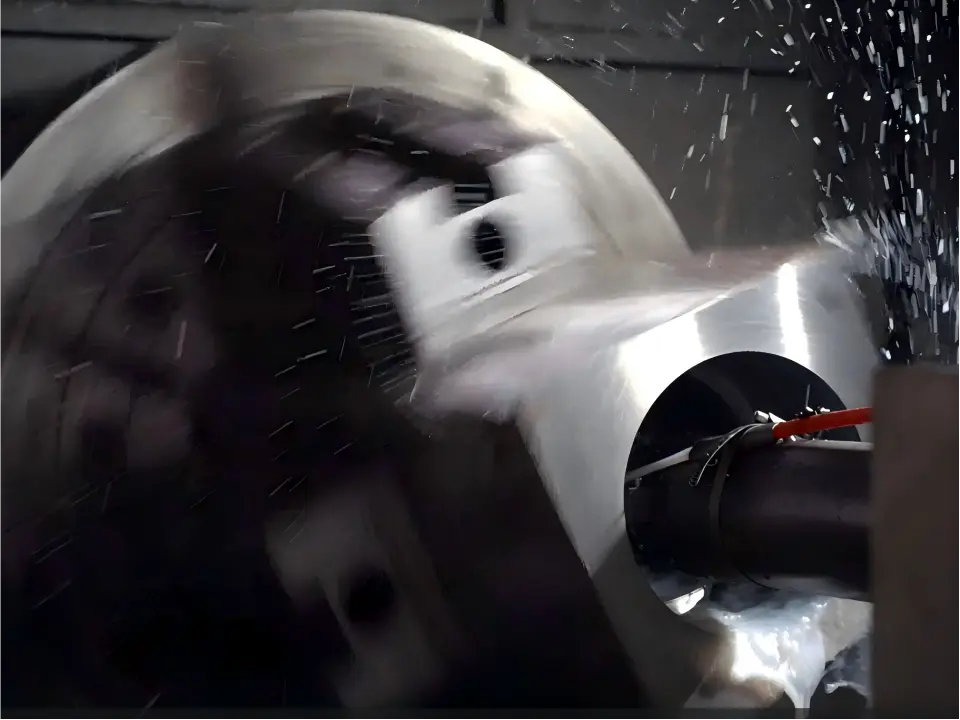 Precision hole machining of hydraulic cylinder components at ORISE MACHINERY