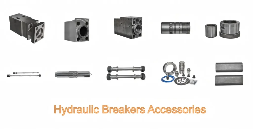 Hydraulic breaker parts and accessories by ORISE MACHINERY