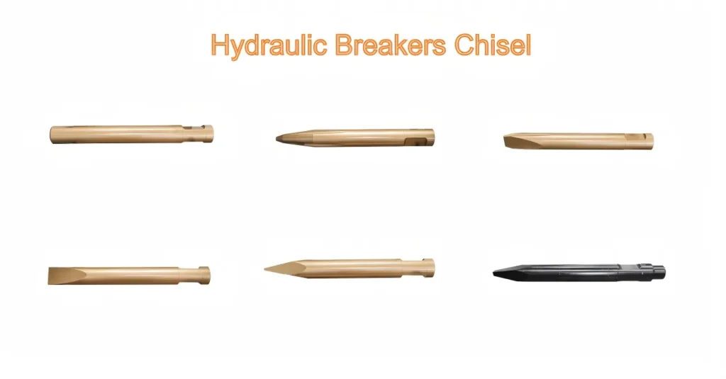 Hydraulic breaker chisel manufactured by ORISE MACHINERY