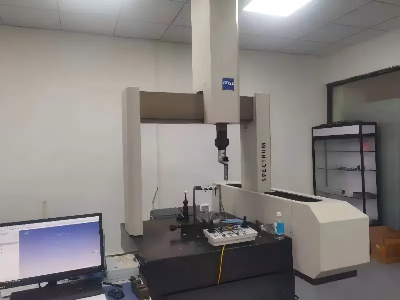 Quality inspection of hydraulic cylinder components at ORISE MACHINERY